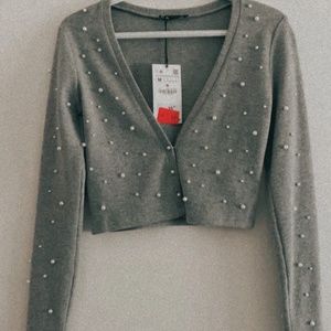 Zara Crop Cardigan